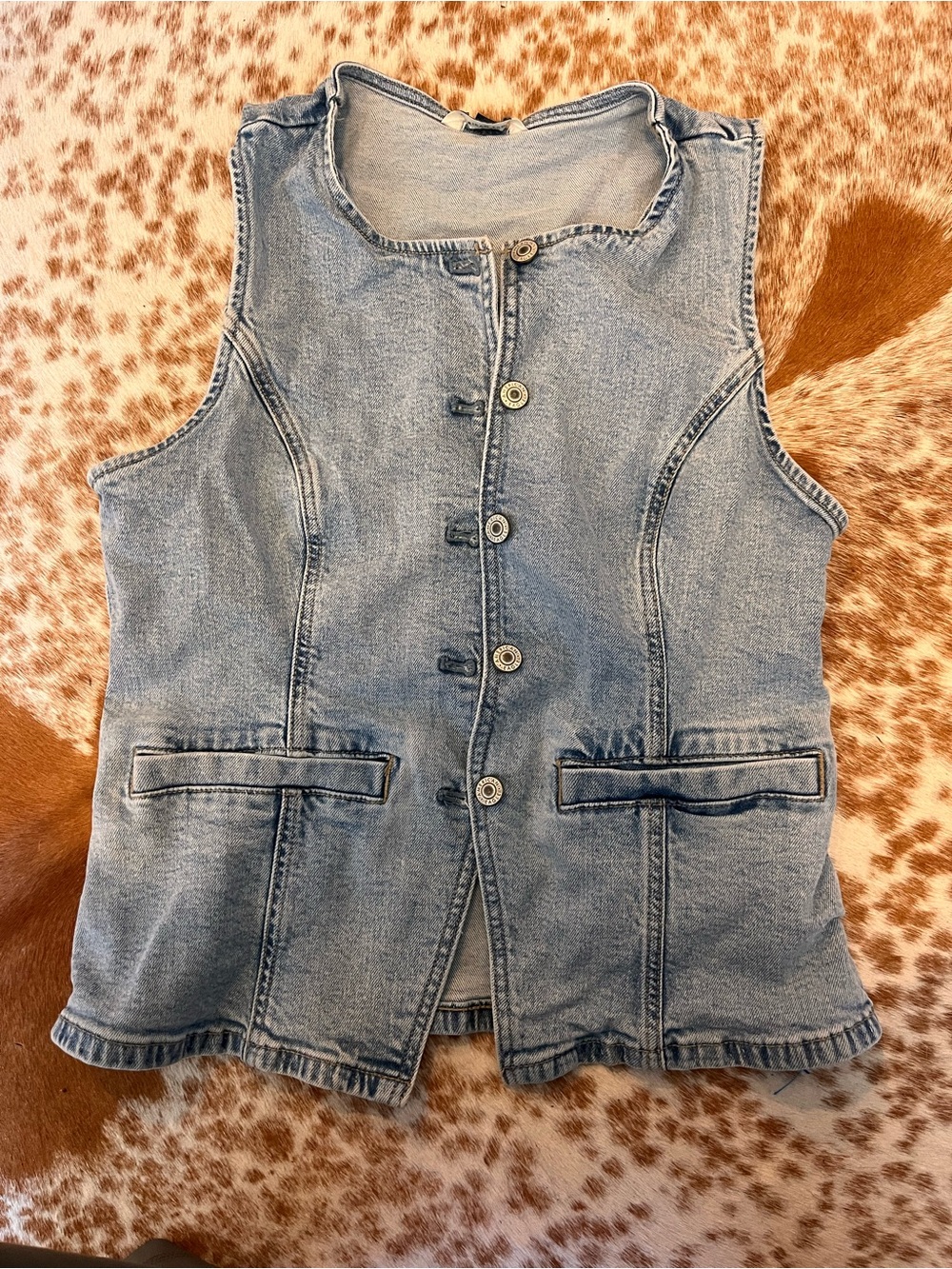 Denim vest